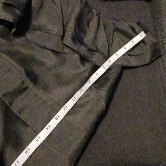 Level Eight Black One Shoulder Ruffled Mini Cocktail Dress Size M - Picture 12 of 12